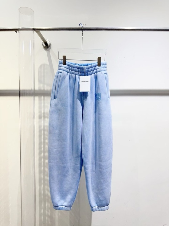 Alexander Wang Pants - 🚩steal Alexander Wang Pastel Blue Fleece Joggers